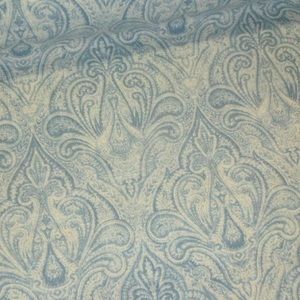 Rollins Porcelain Damask Blue Fabric